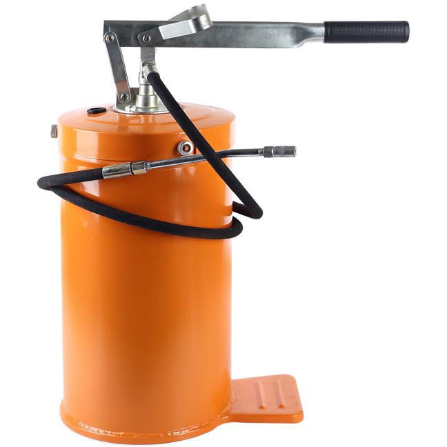 Heavy Duty High Volume Grease Pump Bucket Greaser - 16L