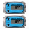 Digital Pulser Turbine Flow Meter with High Precision for Oil Diesel Fuel Water 1" 1.5" 2" Electronic Flowmeter with LCD Display