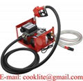 Electric Fuel Transfer Pump Diesel Kerosene Oil AC 220V 550W Commercial Auto Portable