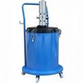 Air Operated Bucket Grease Pump 30L Pneumatic Compressed Lubricator Oil Dispensing Gun