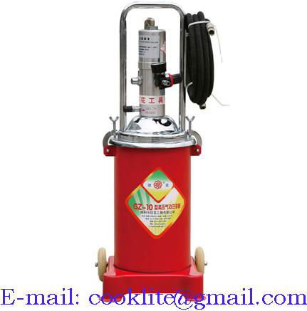 Air 50:1 ratio High Pressure Grease Bucket Pump 15 Liter Pneumatic Greaser 3