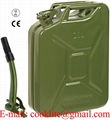 20L UN Approved Olive Green Metal Fuel Jerry Can