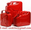 Metal Jerry Gas Can 5/10/20 Liter Petrol Diesel Fuel Tank