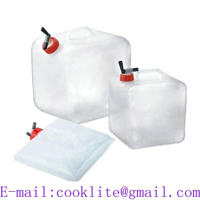 Outdoor Survival Drinking Water Storage Bag 5/8/10/15/20L Foldable Collapsible Water Carrier