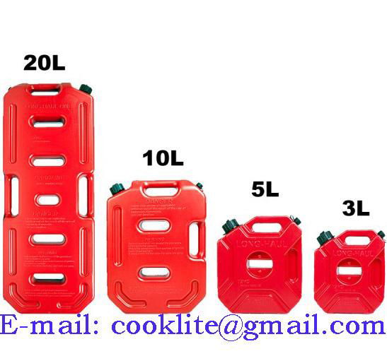 Plastic Fuel Petrol Diesel Jerry Can With Flexible Spout