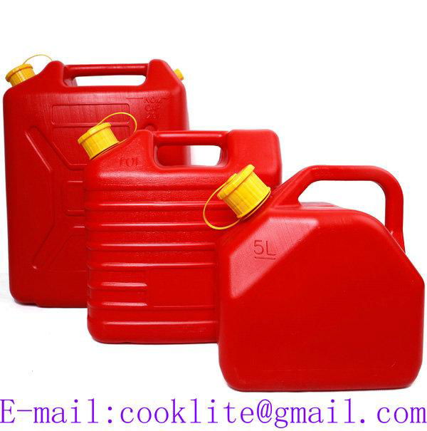 Plastic Fuel Petrol Diesel Jerry Can Gas Water Canister