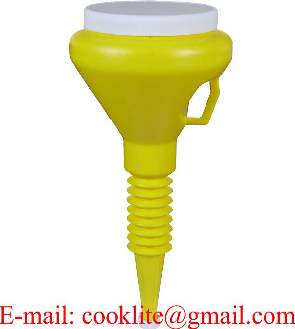 Multi Purpose Auto Automotive Care Funnel Quick Fill Plastic Oil Fuel Funnel 3