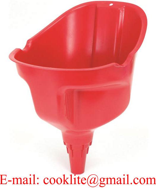 Spill Saver Multi-Purpose Funnel Plastic Oil Filling Funnel 4