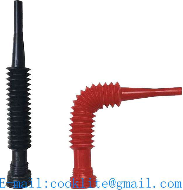 Plastic Oil Funnel with Filter Screen & 50mm Long Hose 4