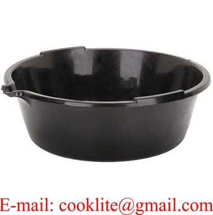 Plastic 6 Litre Oil Draining Drain Pan Tray with Pouring Lip