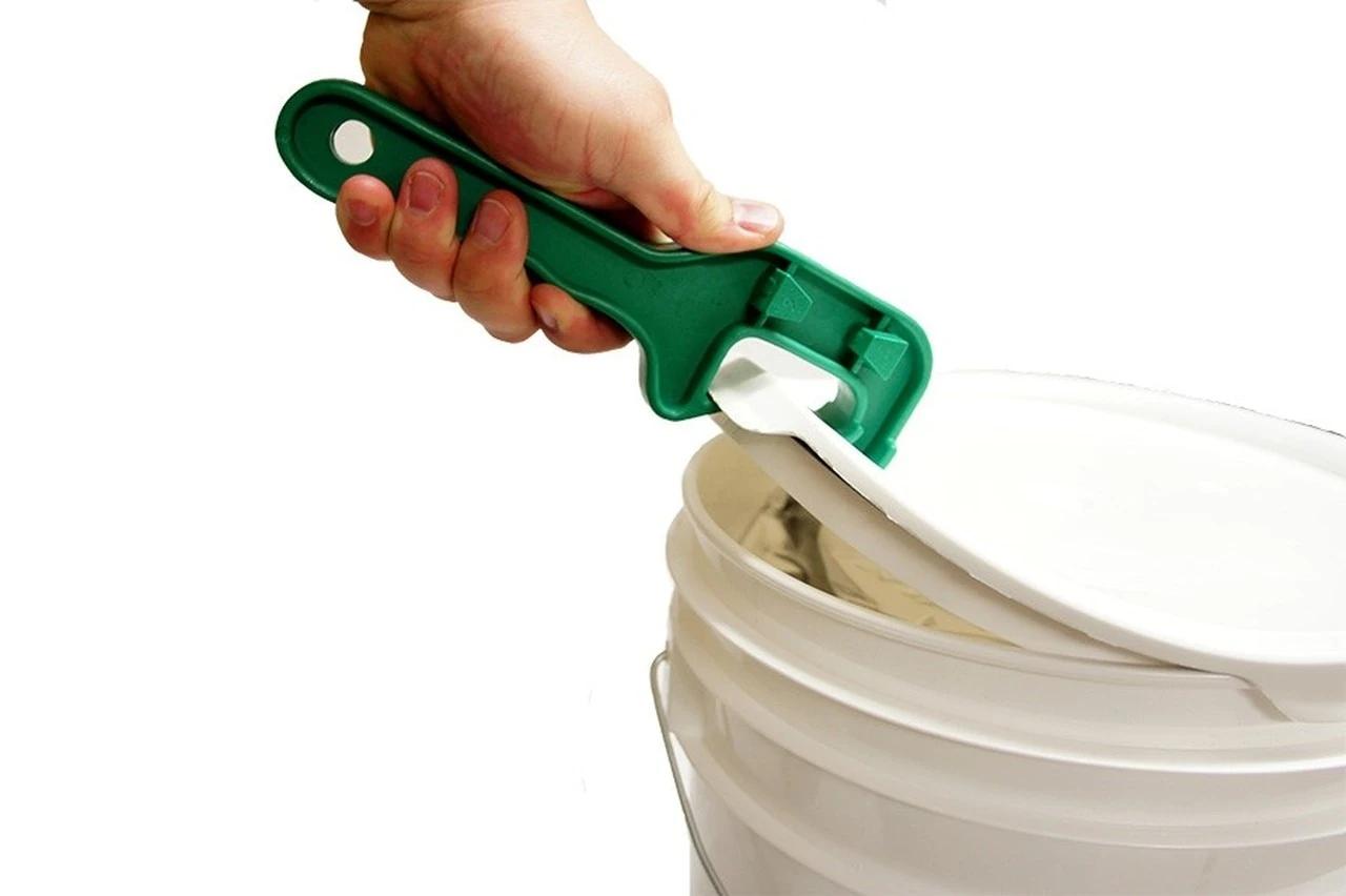 All-in-one Plastic Drum Bung Spanner Pail Lid Wrench Opener 3