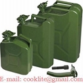 Military Style Steel Jerry Can Vertical Type