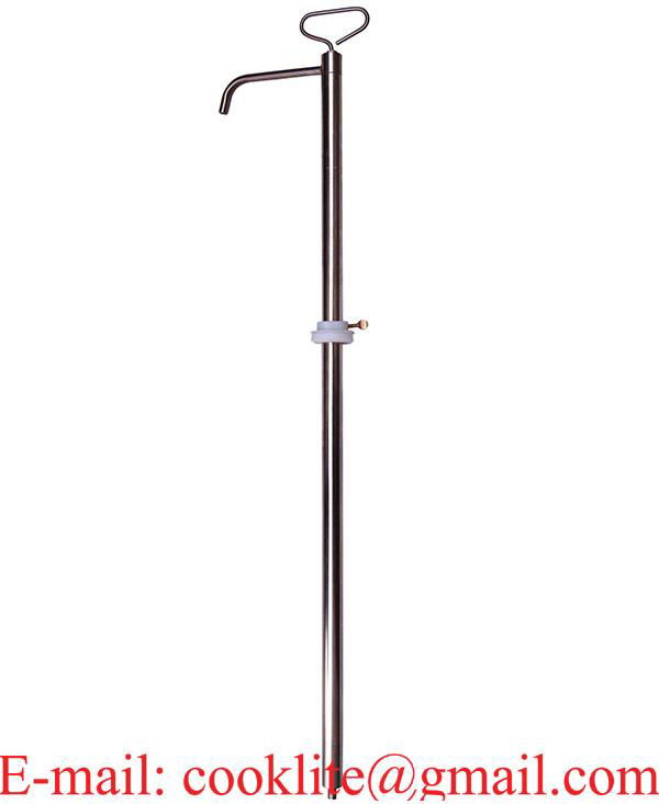 T-Handle 304 Stainless Steel Vertical Lift Drum Pump  5