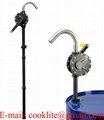 Plastic rotary drum pump Manual rotary barrel pump 