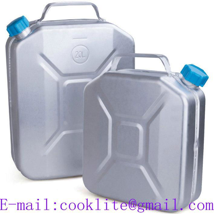 Aluminum Journey Can Utility Jug Jeep Can Jerry Diesel Fuel Water Can with Screw Cap