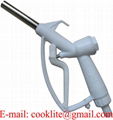 Manual Adblue Nozzle PP Suzzara Blue Urea Def Filling Gun Diesel Exhaust Fluid Nozzle with Stainless Steel Spout and Poly Swivel