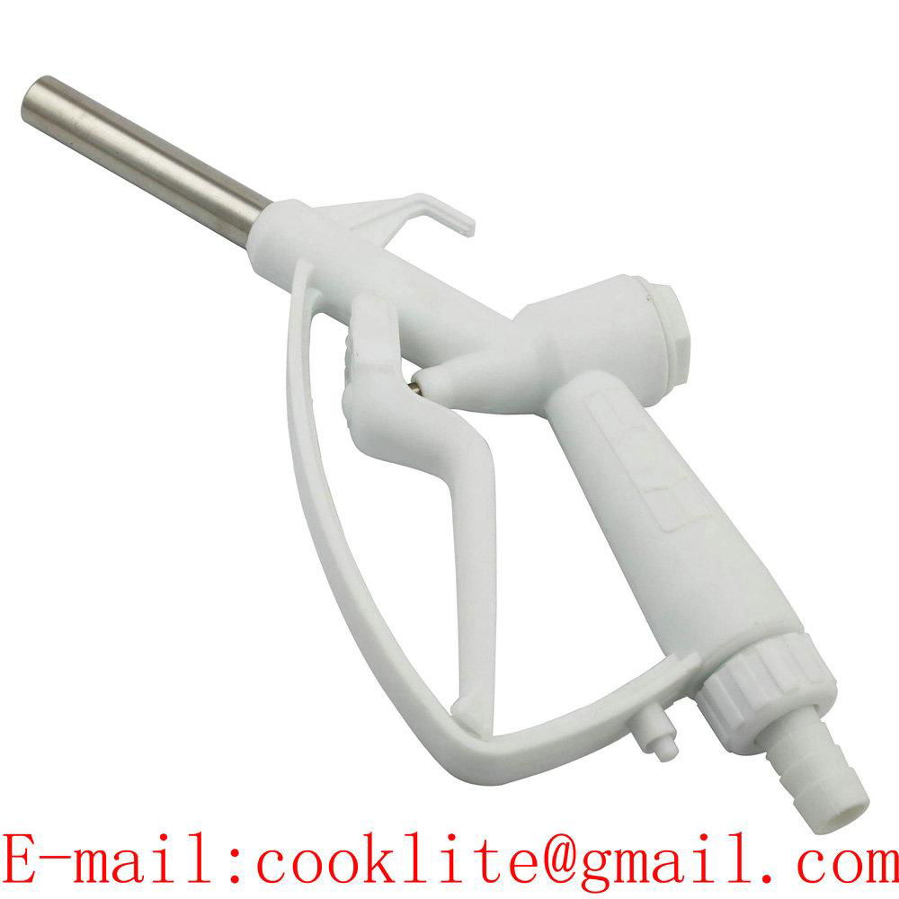 DEF Plastic Manual Nozzle with Stainless Steel Spout and Poly Swivel