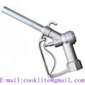 Aluminum Petrol Diesel Kerosene Manual Fuel Dispenser Nozzle For Electric Oil Fuel Transfer Pump