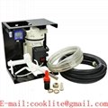 Urea & AUS32 Dispensing Kits 220V Wall Mounted 40LPM IBC Adblue DEF Transfer Pump Assembly with Flow Meter & PP Manual Nozzle