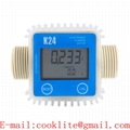 Electronic Flow Meter K24 Turbine AdBlue/Def/Urea Chemical Flow Meter Digital Diesel Water FlowMeter