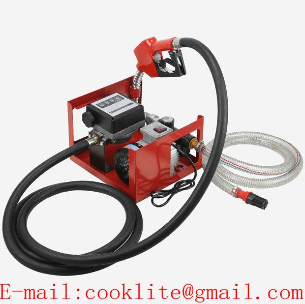 Portable Gas Filling Station 220 Volt AC Diesel Biodiesel Kerosene Oil Fuel Dispenser Pump Kit