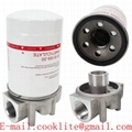 Cartridge Oil Fuel Filter with Bracket for Fuel Pump Dispenser, Used for Diesel, Gasoline, Ethanol or Methanol Blends up to 10%