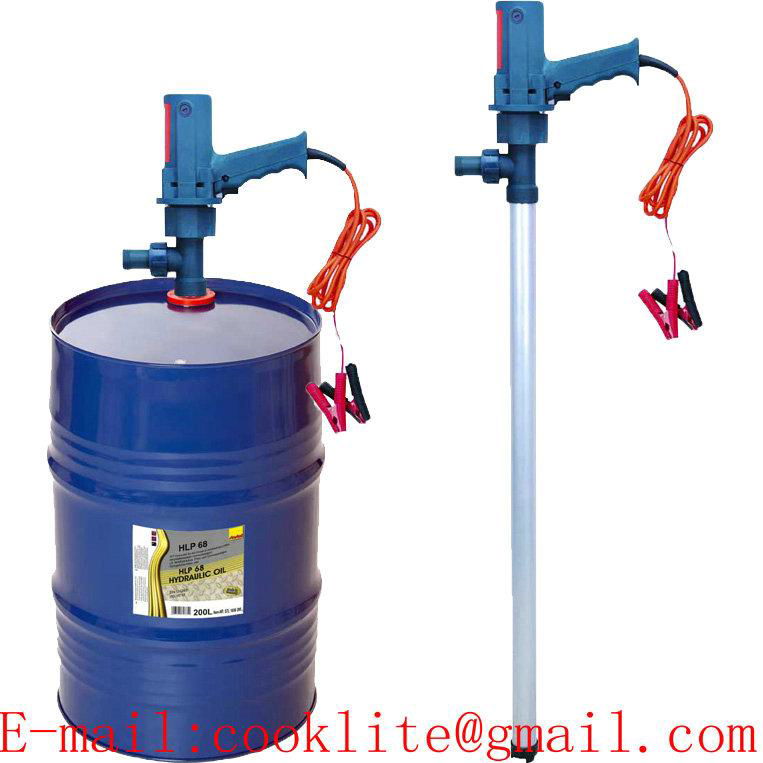 Electric Barrel Pump 316 Stainless Steel Chemical Drum Pump 4