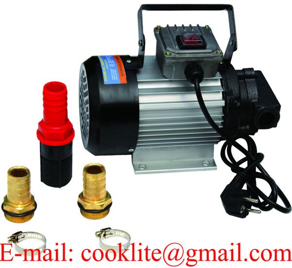 750W AC 220V Electric Diesel Biodiesel Kerosene Pumpcast 80L/Min Fuel Oil Dispensing Transfer Extractor Pump Motor