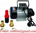 Engine Oil Transfer Gear Pump Motor 220V Hydraulic Oil Dispenser Pump Diesel Engine Electric Engine Oil Pump