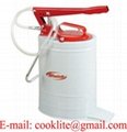 Hand Operated Thin Oil Filler Lubrication Bucket Pump 20L Grease Oil Fluid Gear Lube Lubing Lever Dispenser Pump 5 Gallon Bucket