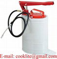 Manual Grease Pump High Volume Oval Lubrication Bucket - 20L