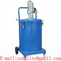 Air Operated Bucket Grease Pump 30L Pneumatic Compressed Lubricator Oil Dispensing Gun