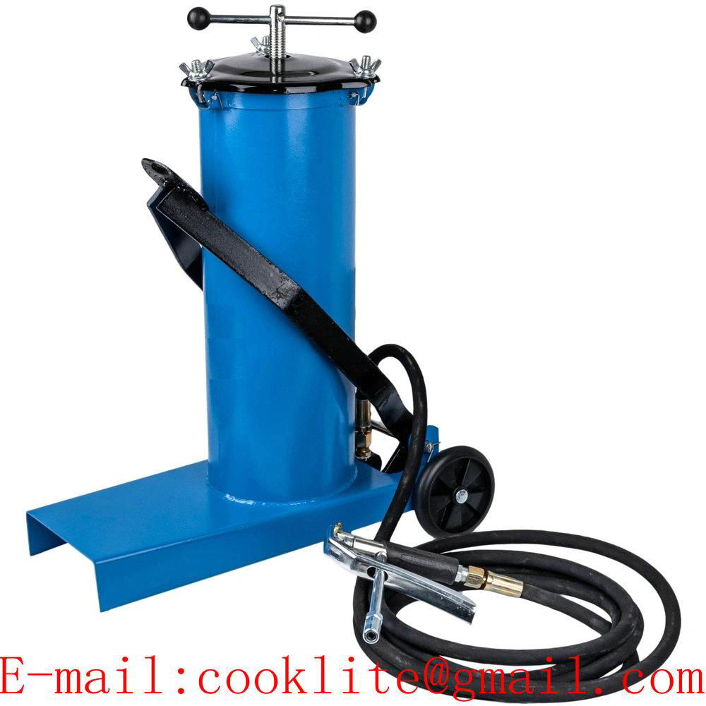 Foot operated high pressure grease pump pedal lubricator - 3L Oiler
