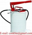 Hand Operated Bucket Grease Pump Gear Lube Dispenser