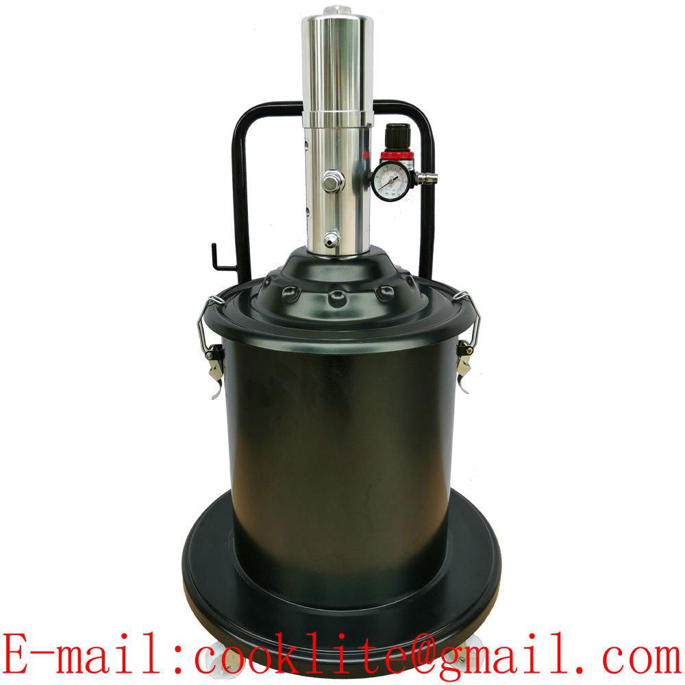 Air Operated Grease Dispenser Pneumatic Lubricator Pump - 12L 3