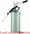 Manual Grease Pump Portable Bucket Lubricator - Lever Action Oil Transfer Pump Dispenser