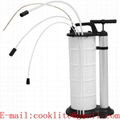 9L Manual Fuel Coolant Water Hand Fluid Extractor 2.3 Gallon Liquid Gear Engine Oil Extractor Change Pump Bleeder