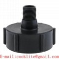 S60x6 Female Buttress to 3/4" Male BSP Pipe Thread Adapter Fittings Connector for IBC Tanks