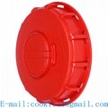 Gallon IBC Tote Tank 6" Lid Cover Water Liquid Drum Container Cap with Gasket for Chemical Medicine Food and Other Industries Storage