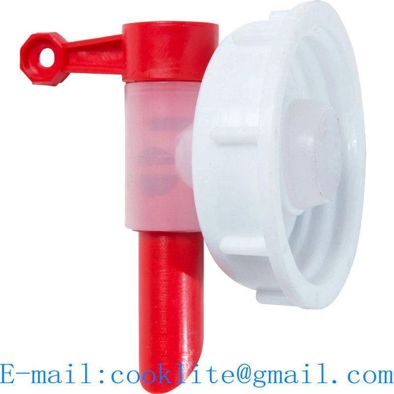 Drum Bottle Container Screw  Cap Tap With 58mm Thread 3