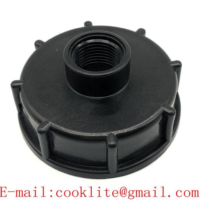 IBC Tank Adapter S60X6 Coarse Thread 1/2 3/4 and 1 Inch Female Thread Water Tank Connector IBC Tote Fittings Adapter
