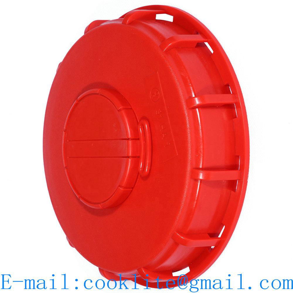 IBC Cap DN150 6" 155mm IBC Tote Tank Lid Cover Plastic HDPE IBC Screw Cap 4