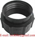 PP IBC Tote Tank Adapter/Fitting 2" BSP Female to DIN71 Female Plastic Drum Coupling