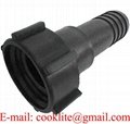 DIN 61 IBC Adaptor with 1-1/2" Hose Barb