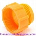 IBC Tank Adapter/Coupling DIN Male 56x4 to 2" BSP Female Plastic Fitting