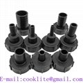 IBC Fittings DIN61 2" IBC Tank Adapter Plastic Drum Coupling/Adaptor with 1/2"; 3/4"; 1"; 1-1/2"; 1-3/4" and 2" Hose Barb