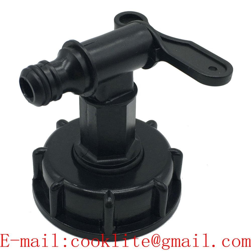 IBC Tote Tank Tap Adapter S100x8 Female to S60x6 Male Reduction Plastic Fittings 5