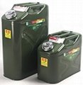 Petrol Fuel Jeep Can Steel Diesel Jerry Can Oil Water Carrier Container 10L/20L