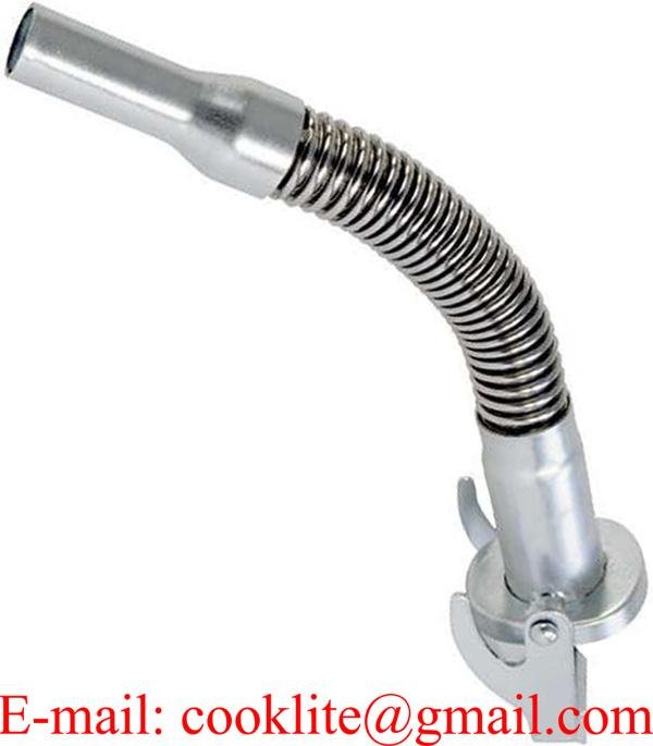 Flexible Steel Pouring Spout/Nozzle For NATO/US Military Style Metal Gas Jerry Can