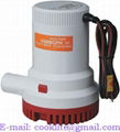 Electric Bilge Pump Marine Boat Yacht Submersible 24V 1500gph